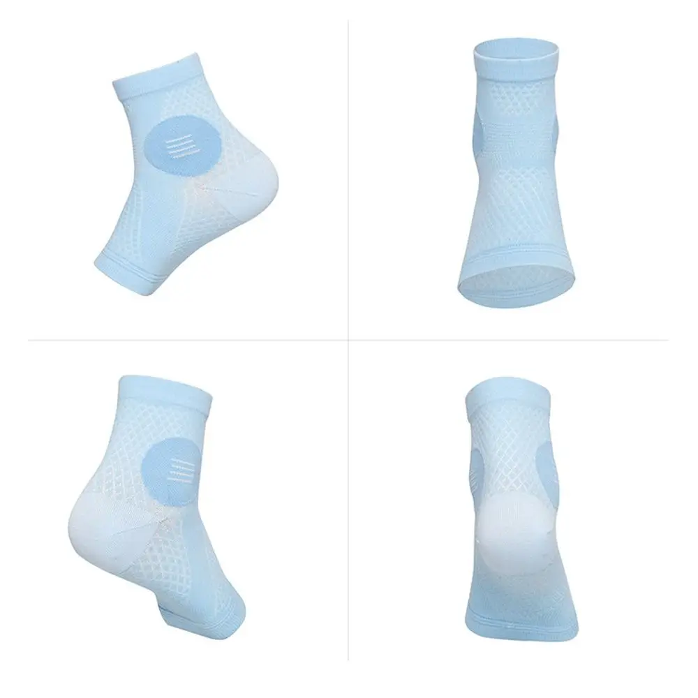 

1 Pair Anti-Fatigue Ankle Brace Socks Relieve Swelling Elastic Ankle Compression Sleeve Size S-2XL Breathable Compression Socks