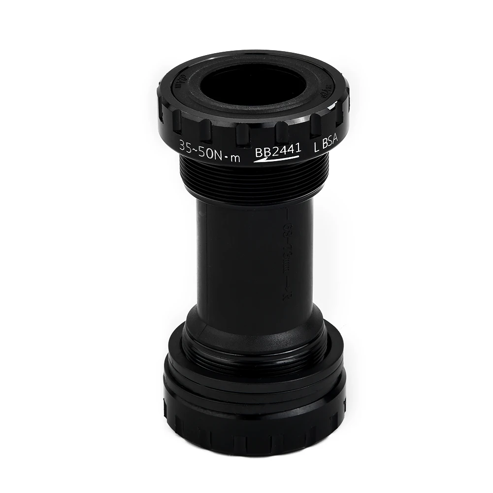 Aluminum Crank Axis Axis BB BB51/BB52 Bicycle Bike Bottom Bracket MTB Threaded 68-73mm About 112g Hot New Nice