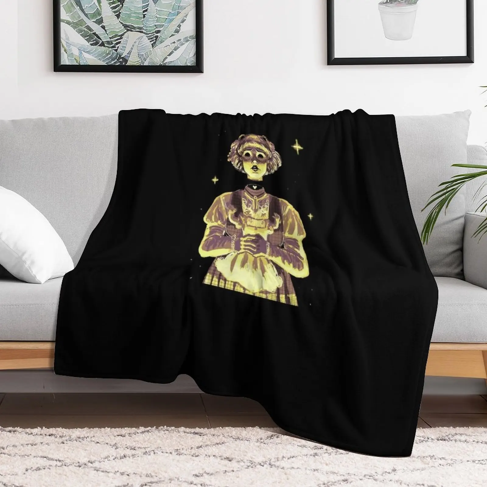 Jane Doe Ride The Cyclone, Selimut Lembut Motif Musik Ride The Cyclone untuk Sofa dan Tempat Tidur