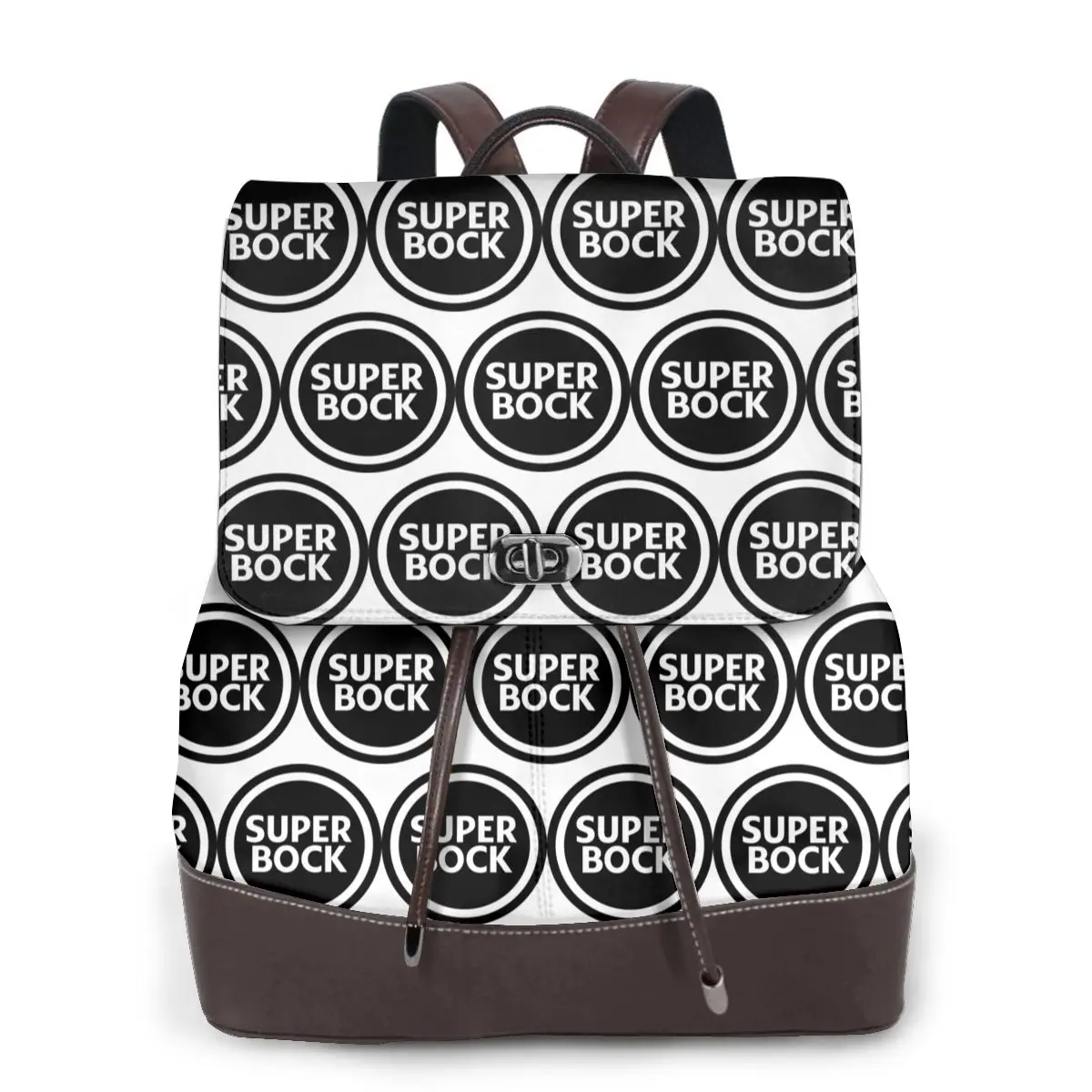 Super Bock Bookbag School Student Bags Hiking Travel Daypack for Women Fashion Derma Backpack