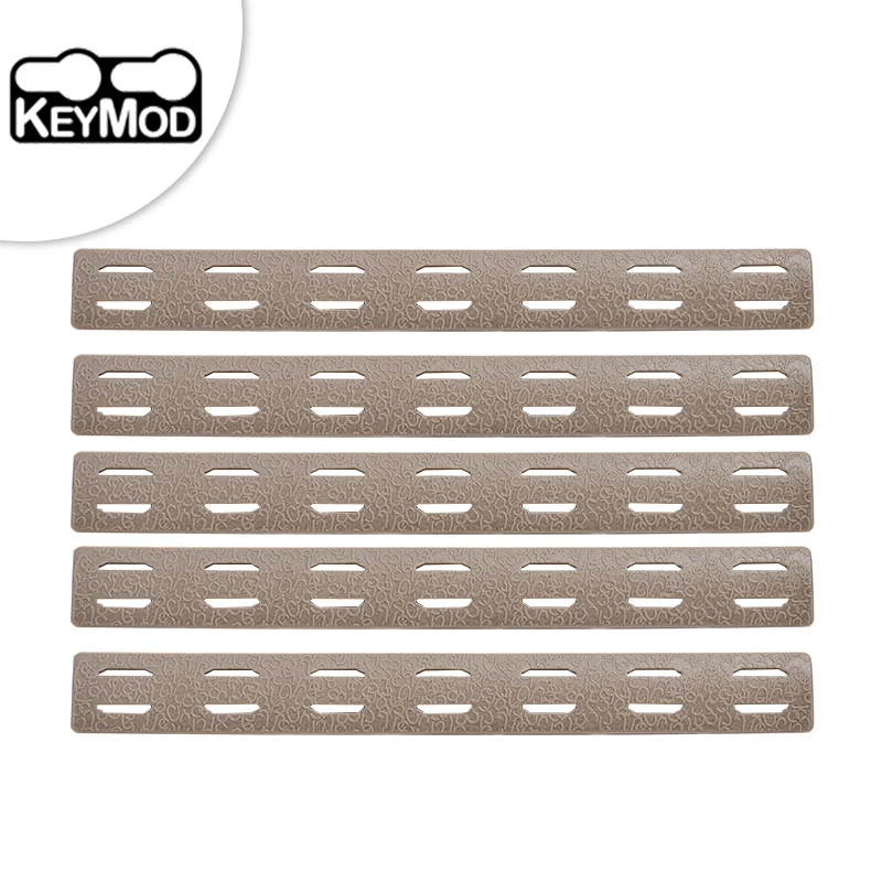 Taktisches Handstopp-Kit XTM Enhanced Rail Panels für 20 mm Picatinny Mlok Keymod kompatibel AR15 M4 Airsoft 4-teiliges Set BCM