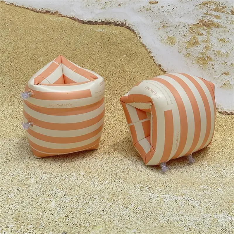 حلقات سباحة للذراع للأطفال والكبار أكمام أذرع تبريد عائمة قابلة للنفخ كيس هوائي مزدوج عوامة للذراع ملحقات السباحة