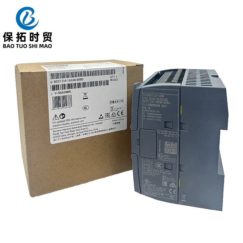 

New S7-1200 6ES7214-1AG40-0XB0 6ES7217-1AG40-0XB0 6ES7214-1HG40-0XB0 6ES7214-1BG40-0XB0 6ES7214-1HF40-0XB0