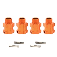 A42F  4Pcs 17mm Hex Wheel Bub Adapter 8625 for ZD Racing DBX-07 DBX07 1/7 RC Car Upgrade Parts Accessories