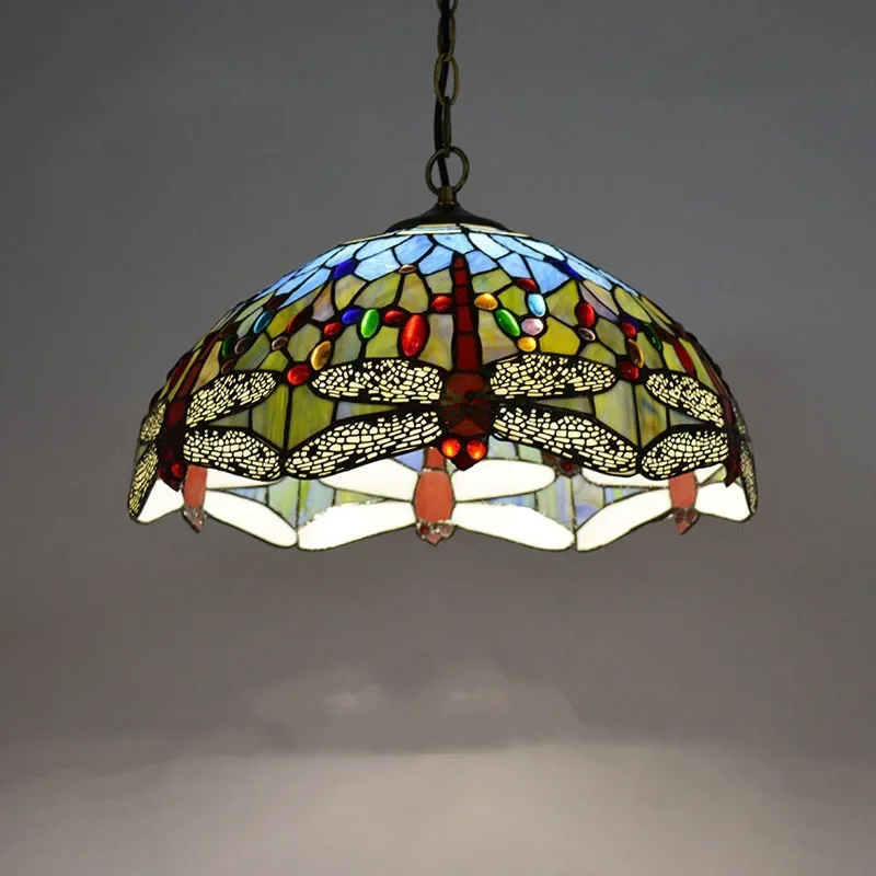 Home improvement lighting 16 inch dragonfly lamp study living room dining room