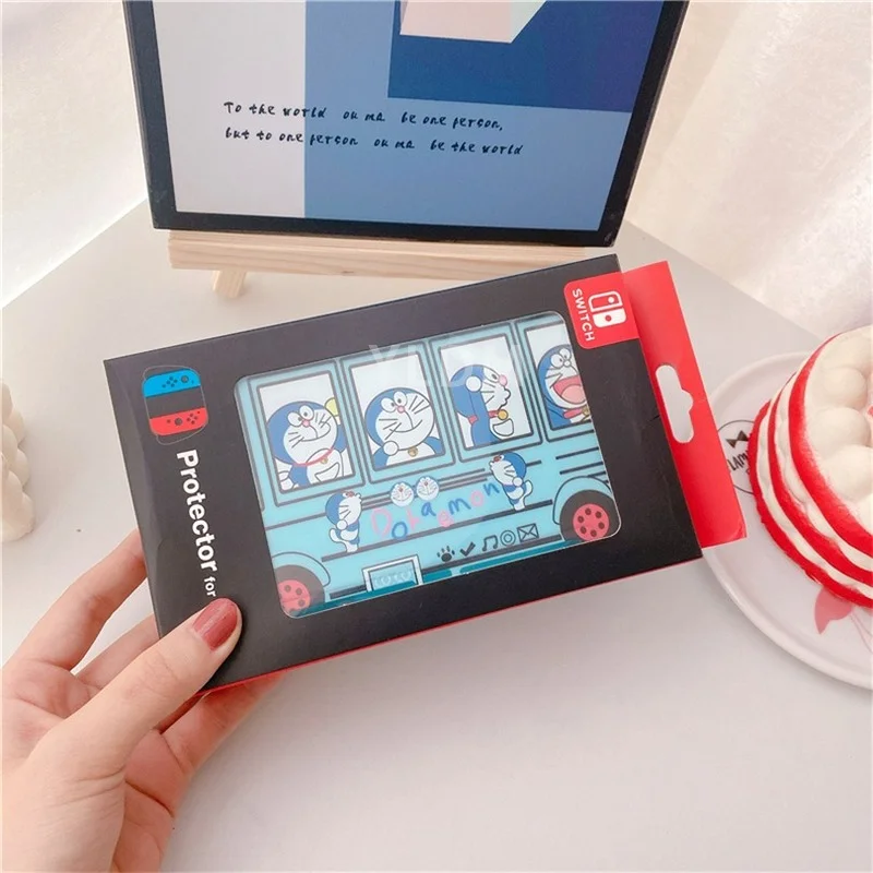 Doraemon Cartoon TPU Soft Protective Case Shell for Nintendo Switch Blue Game Console Cover Shell for Nintendo Switch Case Hot