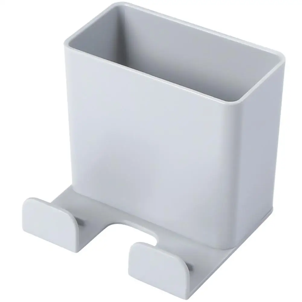Wall Mounted Organizer Storage Box Remote Control Air Conditioner Storage Case Mobile Phone Plug Holder Stand Container