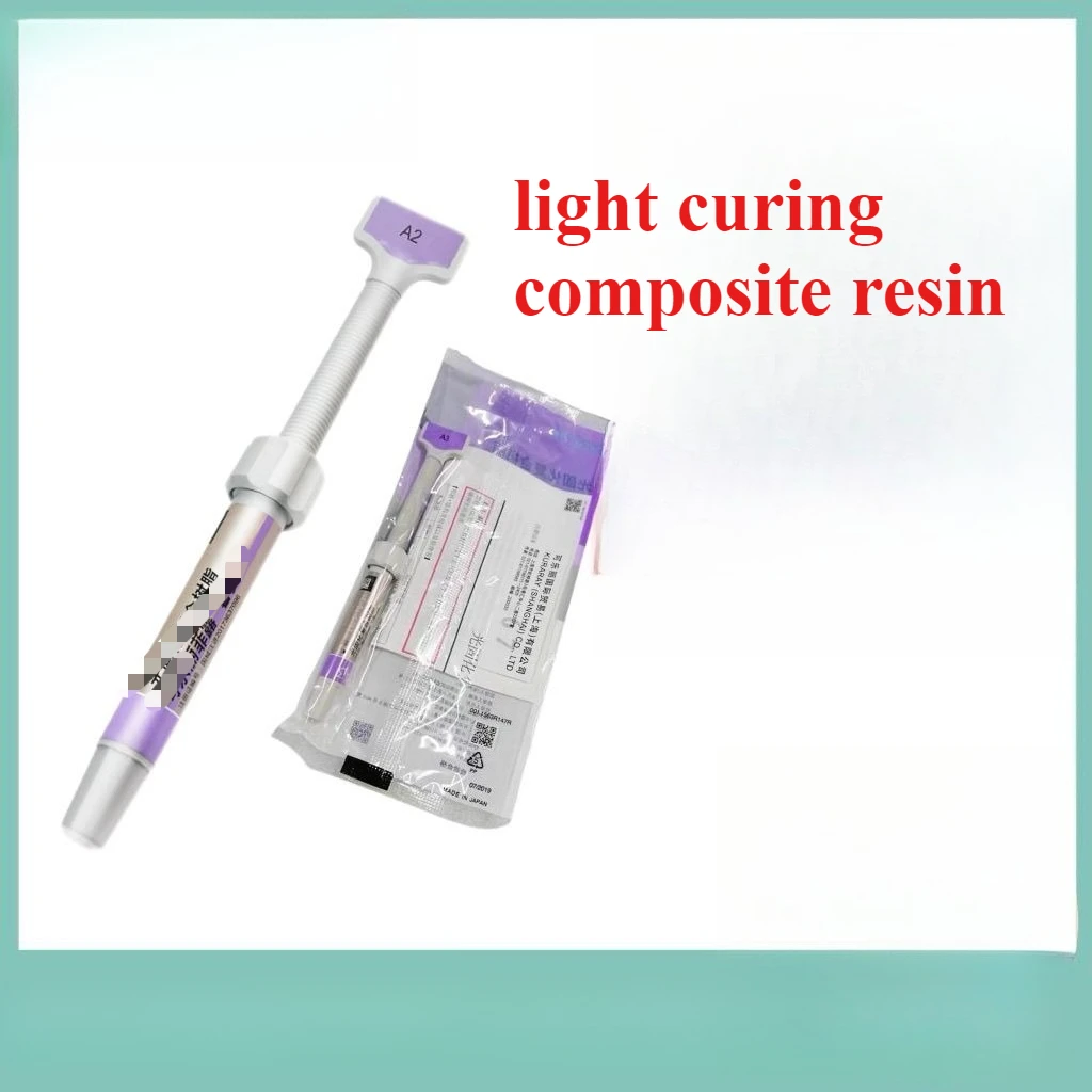 

5g / PCS Dental Filling Materials Light Curing Composite Resin Laboratory Dentist Dental Crown Restoration High Wear Resistance