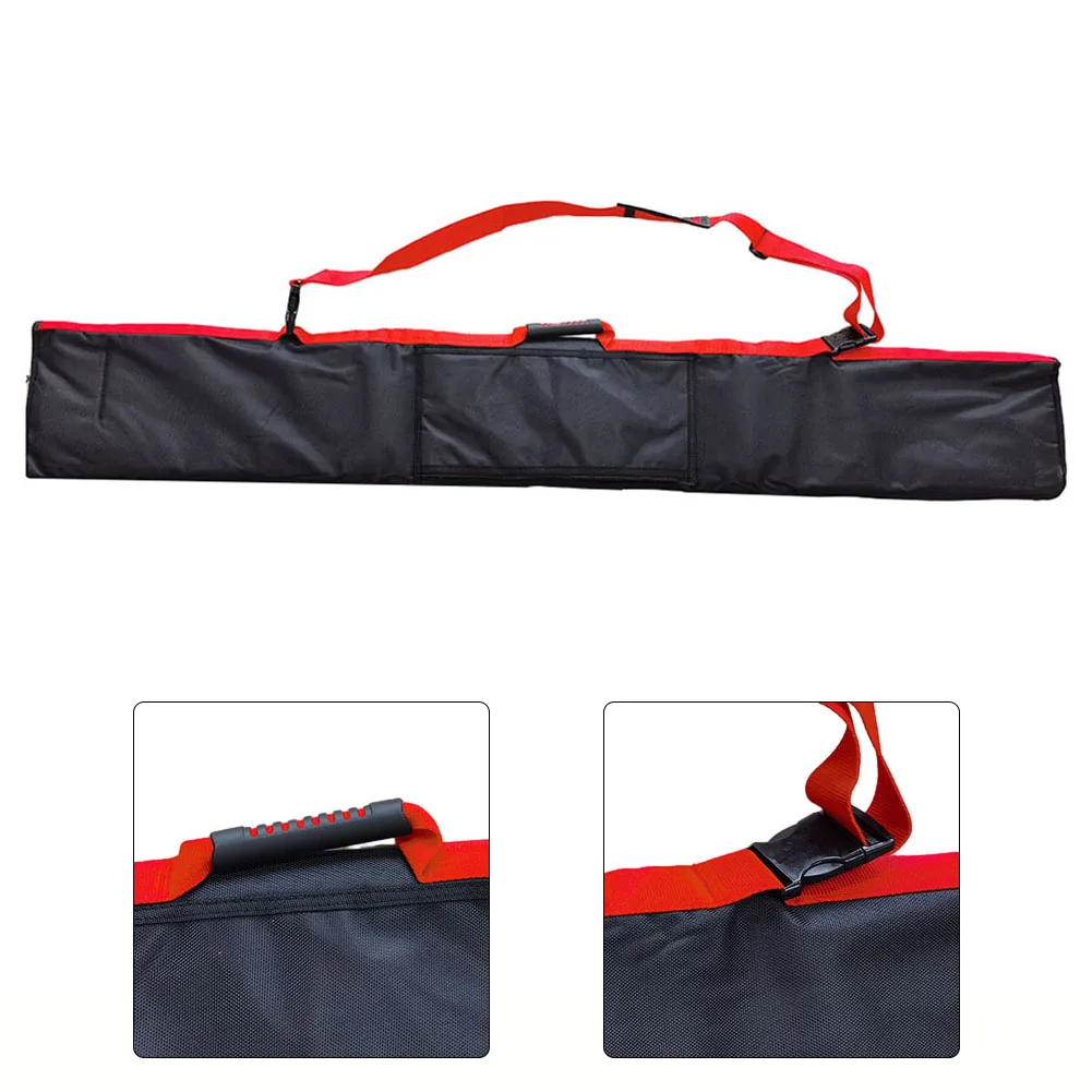 For 1pc E-05664 Guide Rail Bag for For 1.4M For 1.5M Rails Black Oxford Cloth Pouch with Shoulder Strap and Pocket