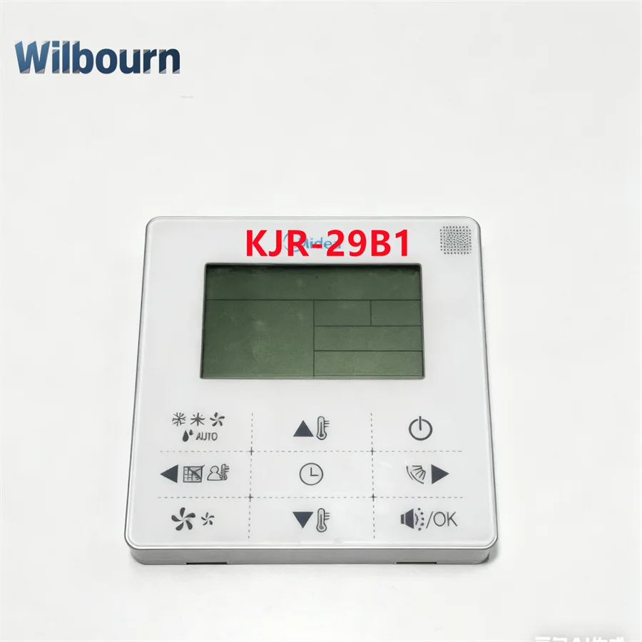 

Brand new for Midea air conditioner KJR-29B1/BK-E KJR-29B/BK touch screen LCD English remote control