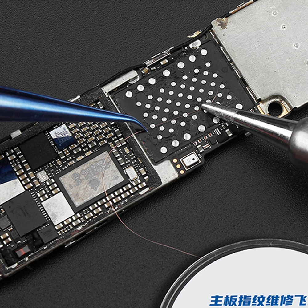 Placa de circuito bga fio condutor de solda 0.01mm/0.02mm fio de ligação de cobre isolado para iphone pcb bga ferramentas de reparo de soldagem