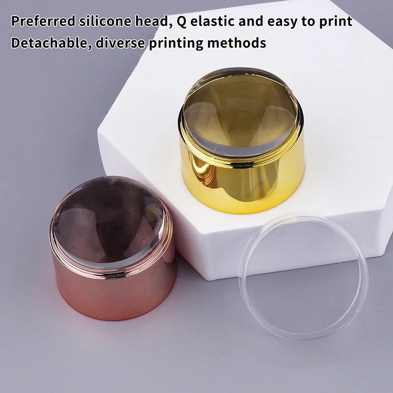 1 قطعة مع قالب ختم مسمار مكشطة سيليكون واضح رئيس مسمار قالب الفرنسية مسمار الفن الختام DIY بها بنفسك مانيكير #3