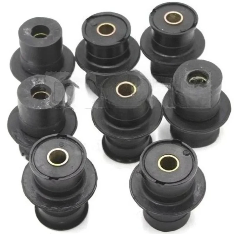 8pcs Chassis Frame Rubber Mounts Cab Cushion Pads for Isuzu Qingling Pickup Jiangling Pickup Baodian 8-98075385-0