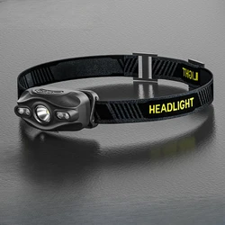Smart Body Motion Sensor Headlight USB Rechargeable Headlamp Camping Flashlight Head Lights Lamp Waterproof For Outdoor