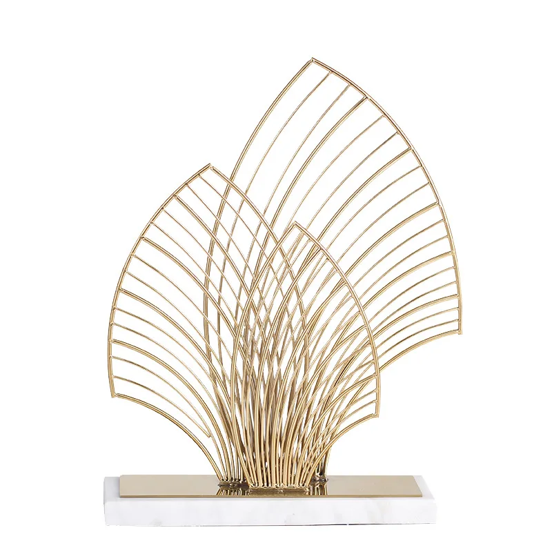 

Geometric ornaments European minimalist style jewelry model room entrance living room decoration indoor soft decoration