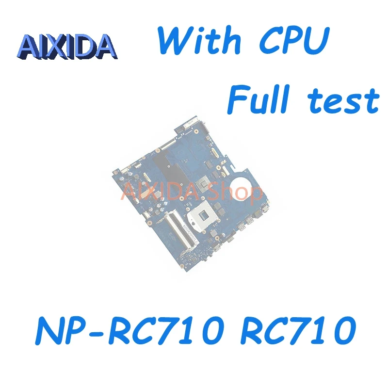 AIXIDA BA41-01432A BA92-07602B BA92-07602A BA92-07599A BA92-07599B For Samsung NP-RC710 RC710 Laptop motherboard HM55 315M GPU