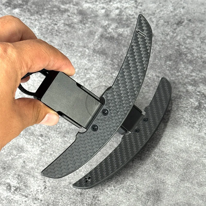 Carbon fiber shift paddles, magnetic design suitable for BMW 1-5 Series F20 F21 F30 F22 F80 G20 G30 G80