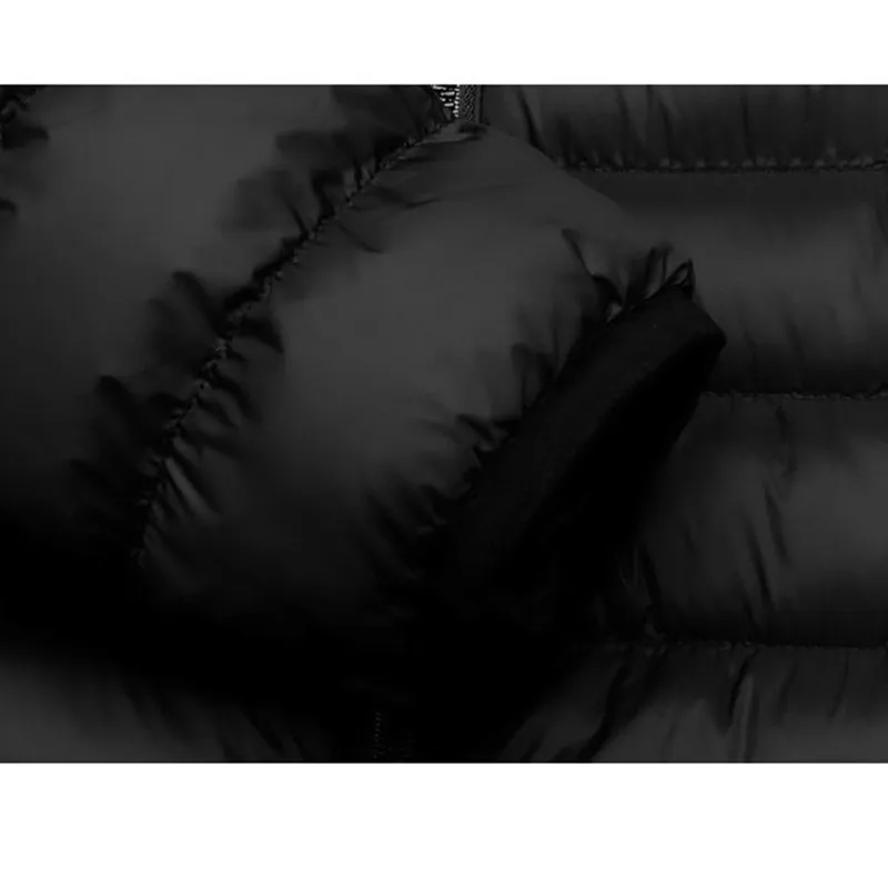 معطف شتوي رجالي جديد بأربعة تحكم 21 منطقة ذكي للتدفئة والتدفئة معطف قطني عصري وغير رسمي بقلنسوة (بدون بنك طاقة)