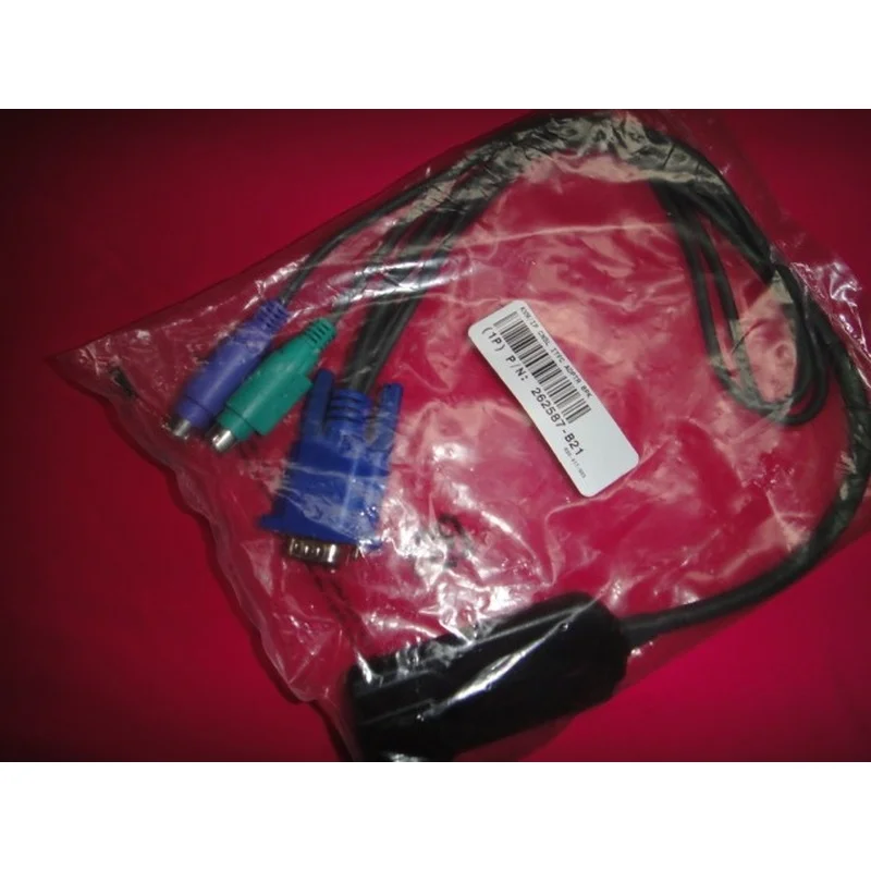 PP+ 396632-001 For HP KVM Cable RJ-45 to VGA PS/2 KVM Interface Adapter