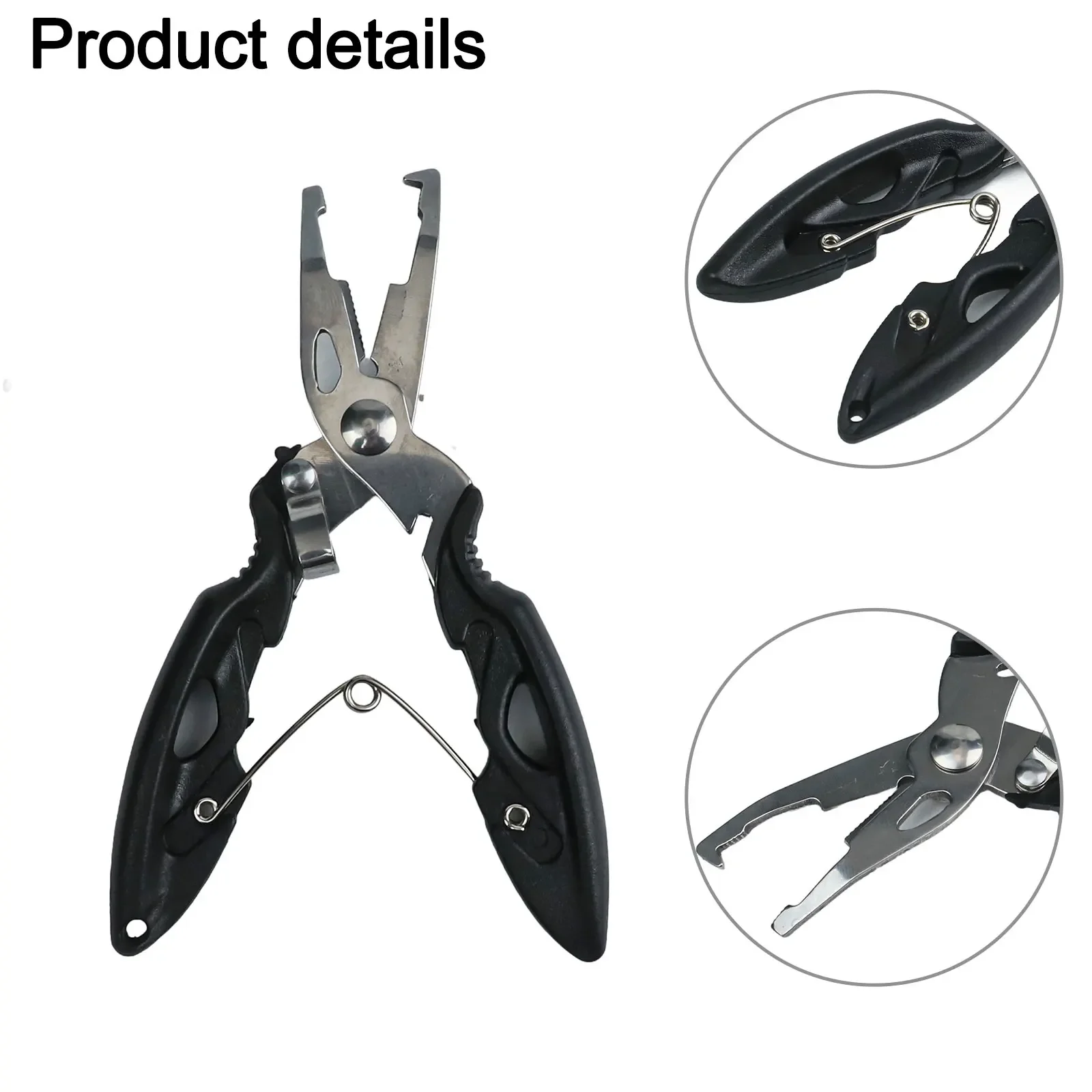 

1PC Lure Fishing Pliers Ring-Hook Small Aluminum Split Compact Cutter Lightweight Remover-Line for Fishing High Quality