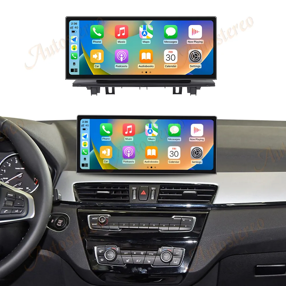 

12.3 Inch ID9 Android 14 Carplay For BMW X1 F48 2016-2018 Car Multimedia Player GPS Navigation Auto Radio Screen Headunit