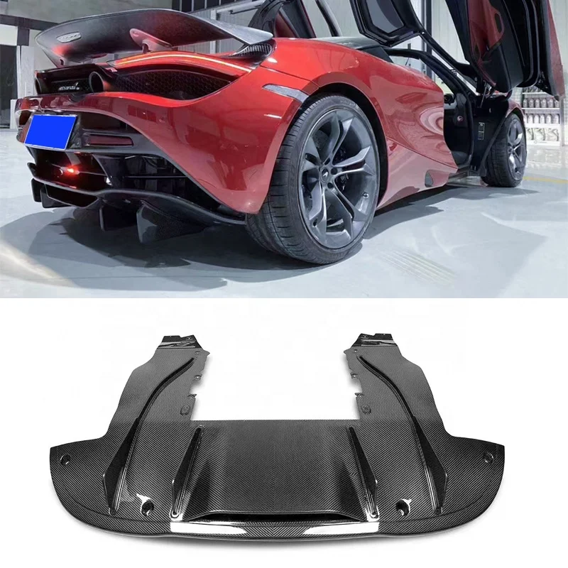 

Dream Garage Hot Sale Bumper For 720S Facelift To VOR Style Carbon Rear Diffuser For 720S Rear Bumper Splitter Lip