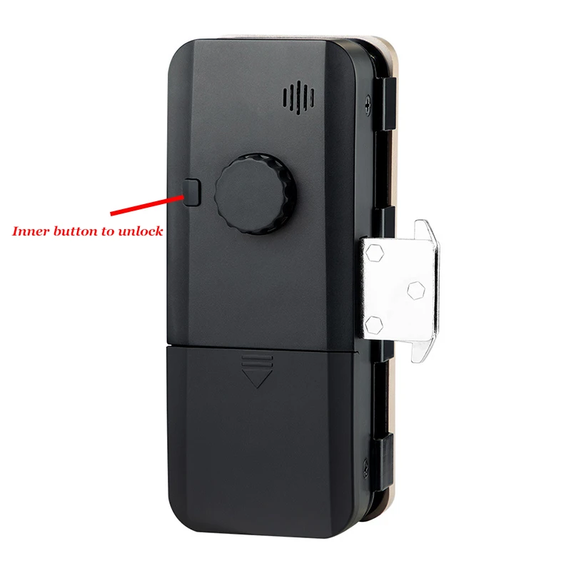 TTLOCK فتح قفل ذكي عن بعد للباب الزجاجي رمز ديناميكي قفل باب ببصمة الإصبع الرقمية لفندق المكتب #4