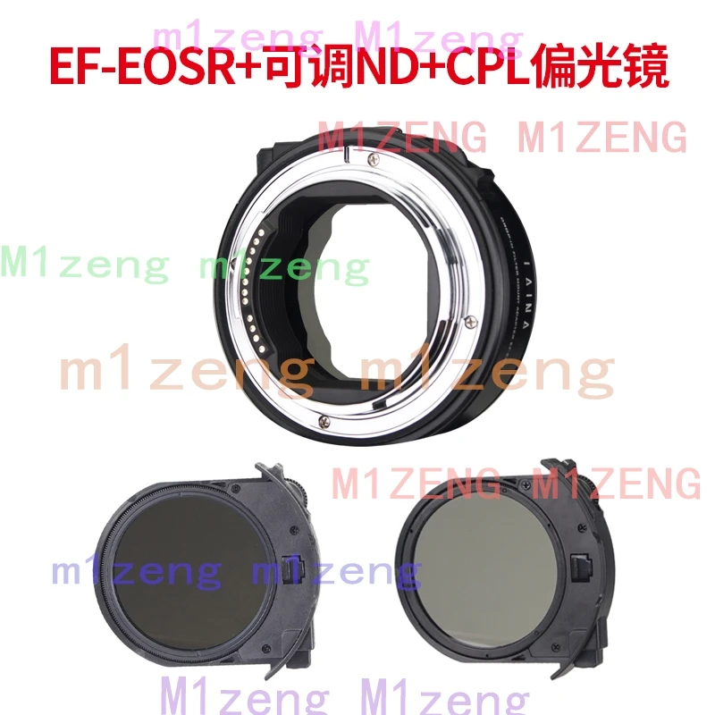 Drop-in CPL-Filter AF-Adapterring für Canon EOS Objektive an Canon RF-Mount EOSRP R3 R5 R5C R5II R6II R6III R7 R8 R10 R50 Kamera