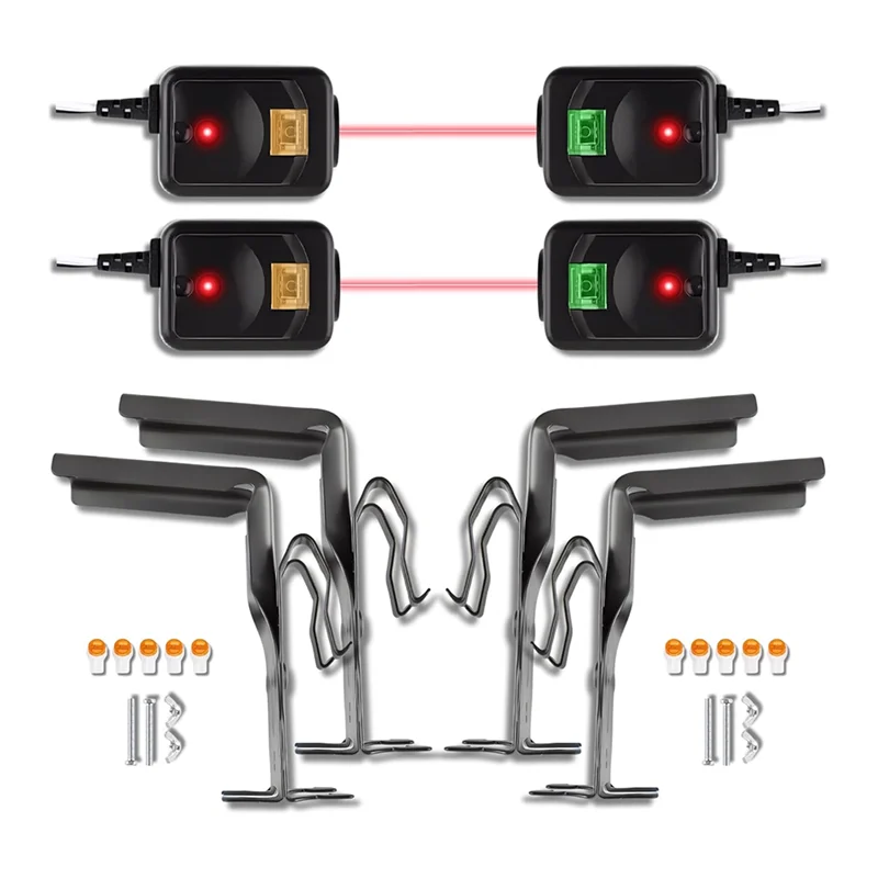 

ZIZI 2X 820CB Safetysensor Eye Bracket Kit, Garage Door Openers 1997 Onwards, Replacement 41A5034