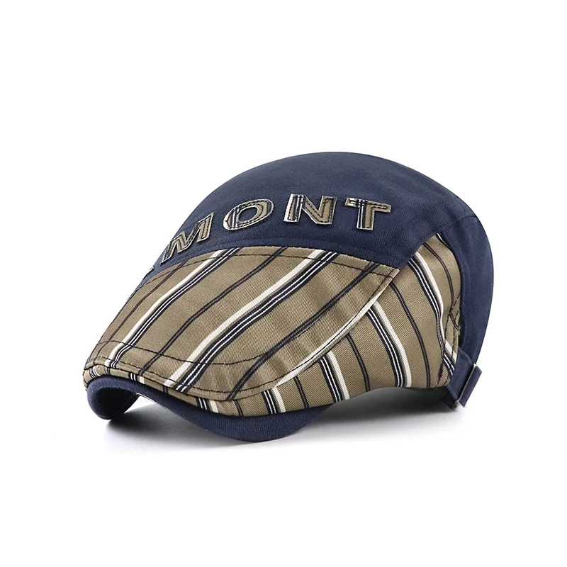 Vintage Hat Casual Beret for Men Outdoor Sports Flat Hat Women's Beret Summer Autumn Embroidery Brand Designer Retro Caps