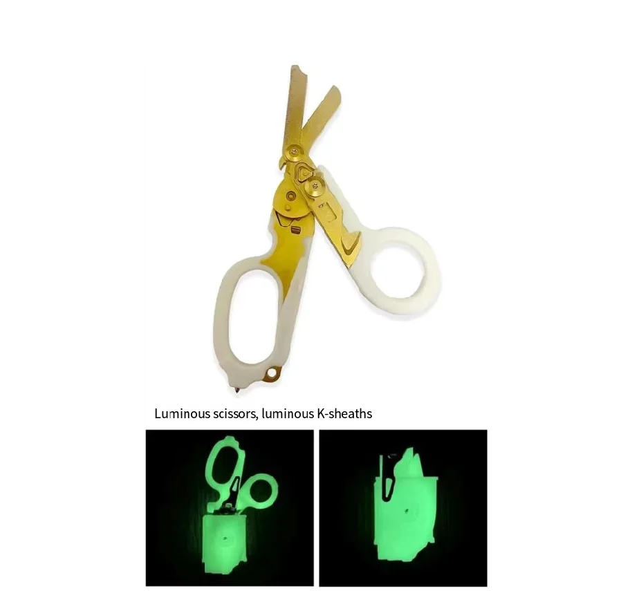 Tijeras tácticas multifunción para Leatherman Raptors, tijeras plegables expertas de primeros auxilios, herramienta de supervivencia al aire libre, dispositivo combinado