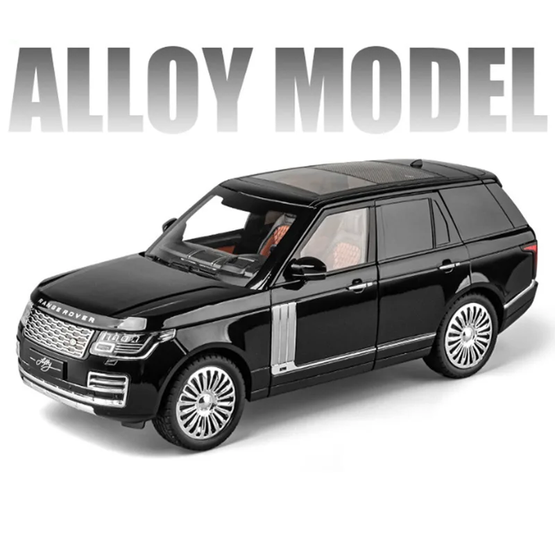 XMD 1/18 Land Range Rover Legierung Auto Modell Druckguss Metall Offroad-Fahrzeuge Auto Modell Sound Licht Simulation Sammlung Kinder Spielzeug Geschenk 6
