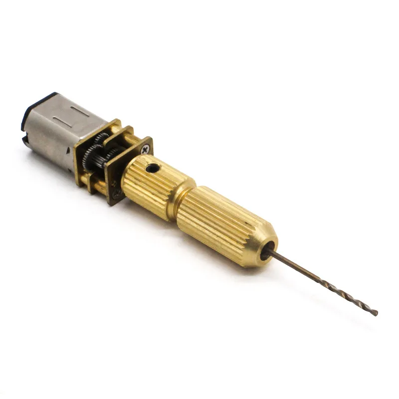 DIY Model Drill DZ-4 (N20 Style) - Science Experiment Kit, Assembly Tool, Educational STEM Toy for Kids & Adults