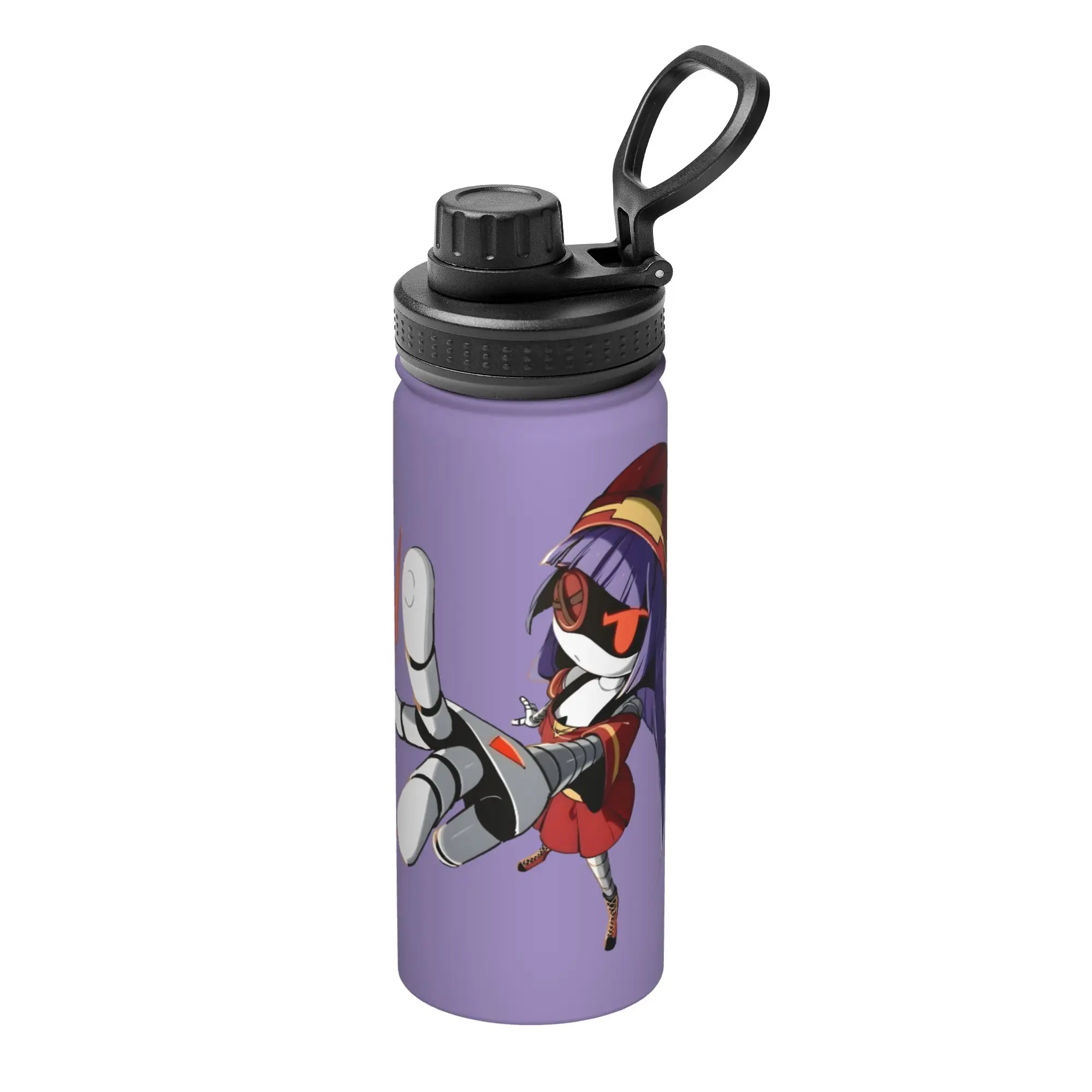 Uzi Doorman Murders Drones 18OZ Sports Insulated Kettle  Thermal Cup Stainless Steel Smoothie Tea Mug Spill Proof