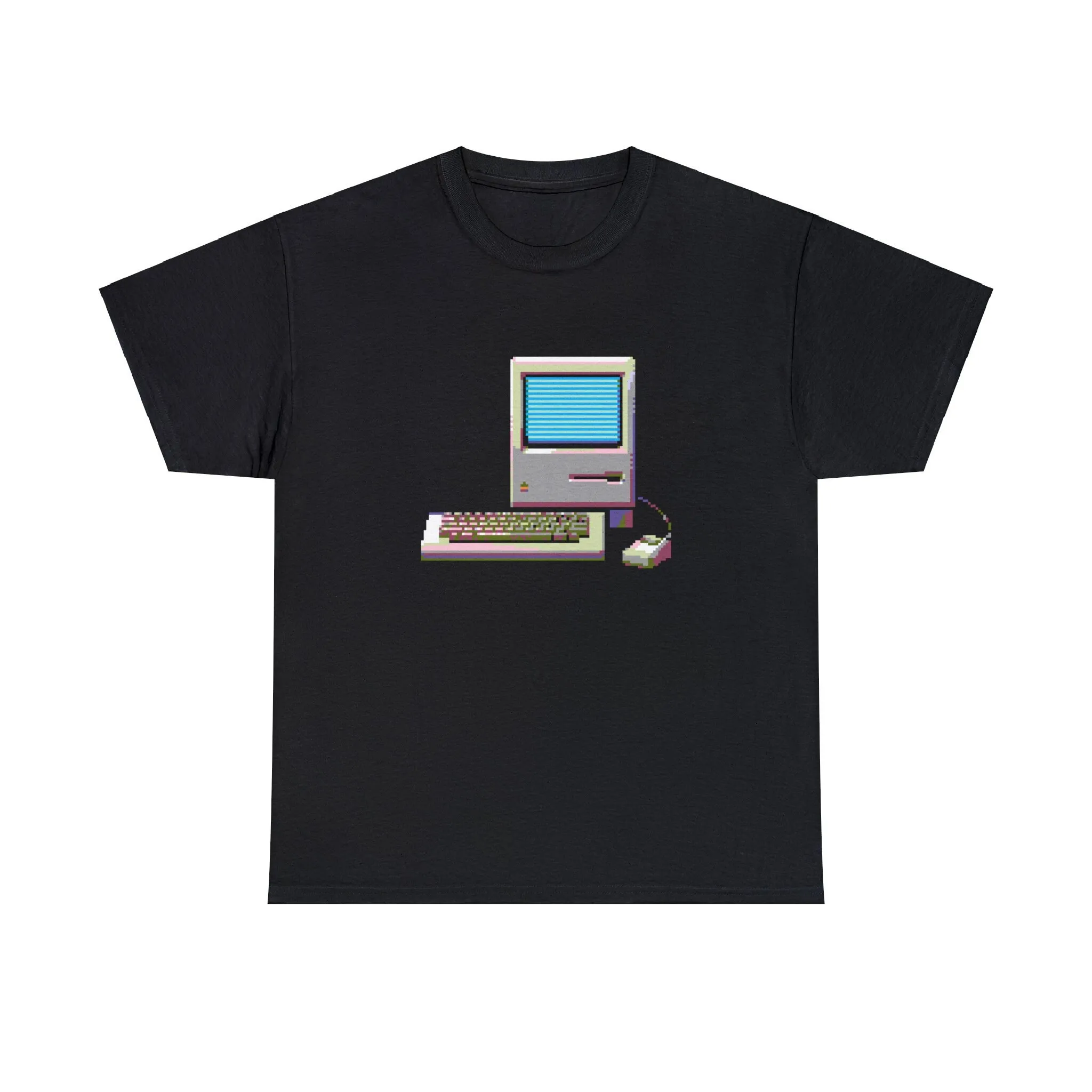 Macintoch 1 clipart version crew neck T shirt