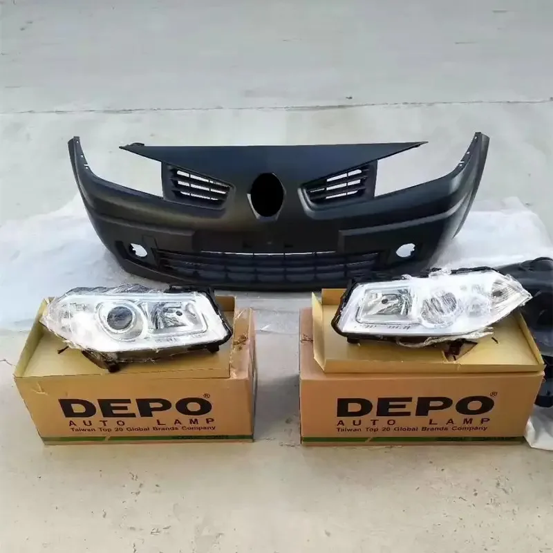 

Car Front Bumper Headlight for Renault Megane Scenery carbine Laa Latitude 2006-2007