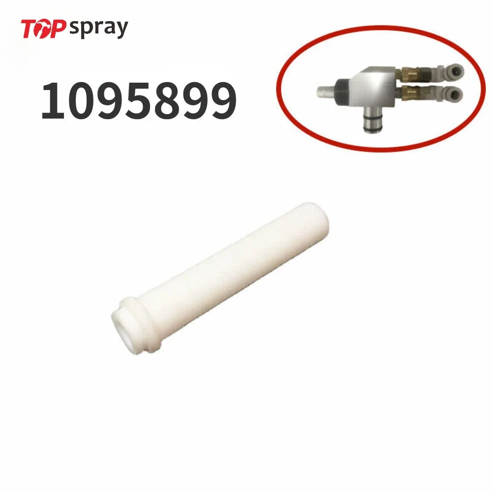 

10/50/100PCS 1095899 Throat Tivar Venturi Suction Tube for Nordson powder coating pump