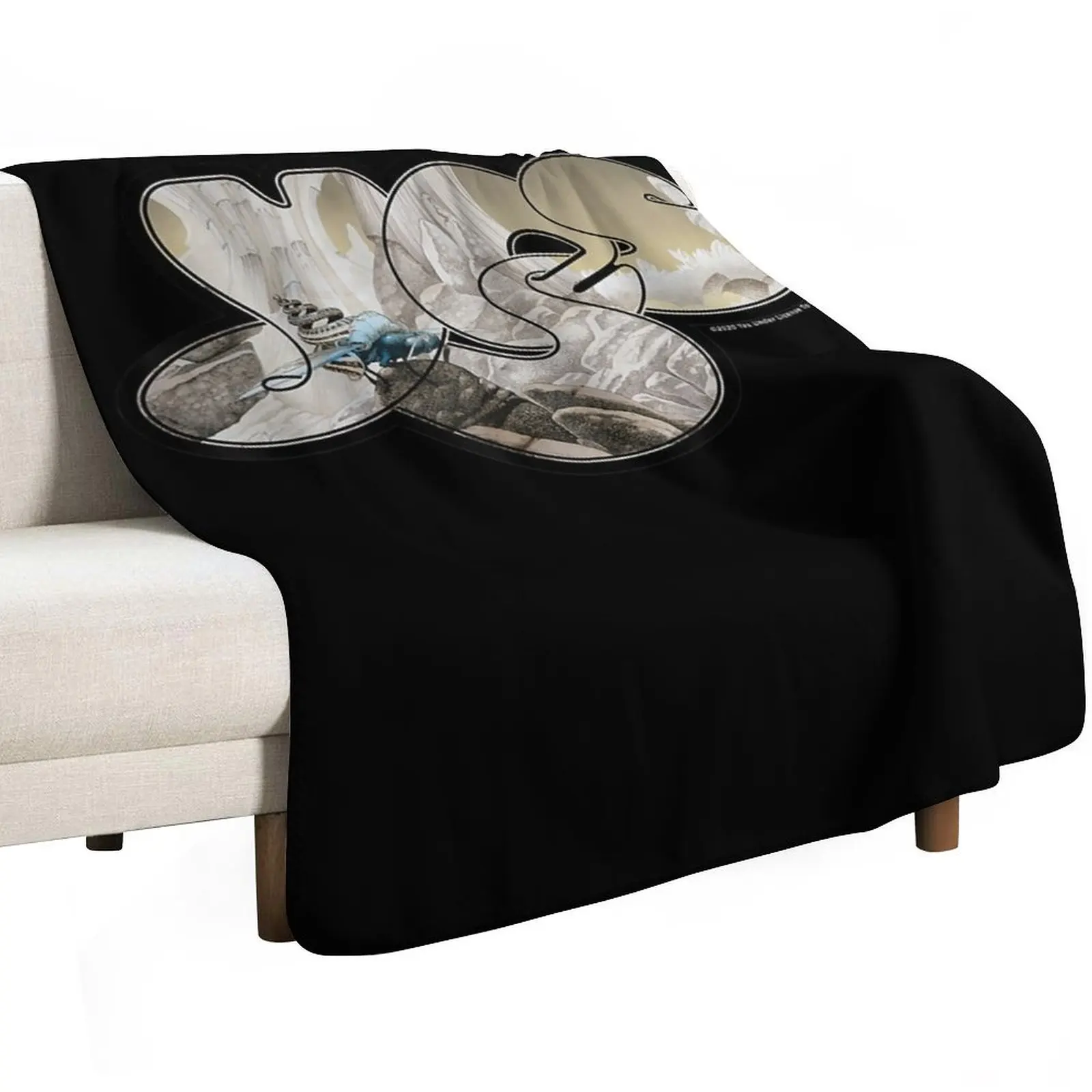 Yes - Relayer Logo Throw Blanket Shaggy manga Luxury St For Baby Winter beds christmas decoration Blankets