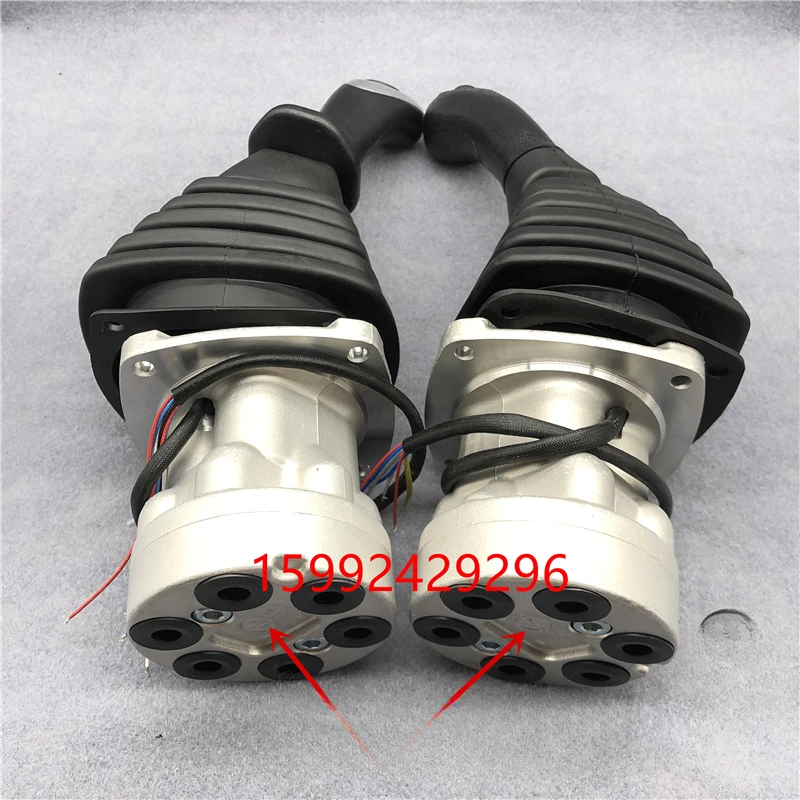 R150 200 220 305-9 joystick Rob pilot valve for Hyundai Excavator Operating rubber handle Cabin Joystick