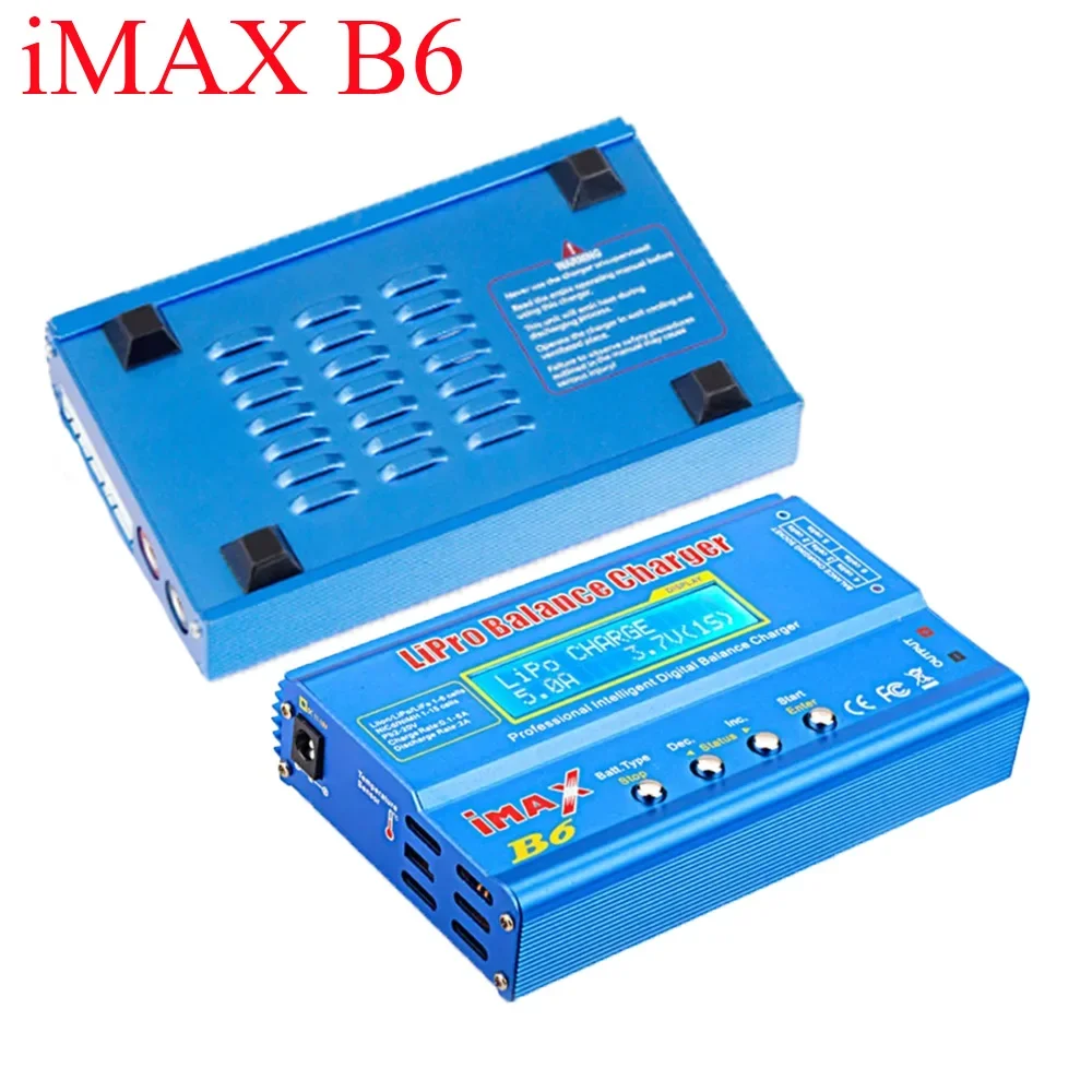 iMAX B6 80W Battery Charger Lipo NiMh Li-Ion Ni-Cd Digital RC B6 Lipro Balance Charger Discharger