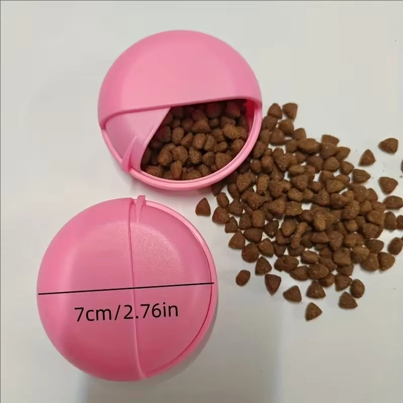 A Pet Snack Box for Outings Featuring a Sliding Cover Design to Prevent Spills Its Portable Size Is Convenient for Pet Training