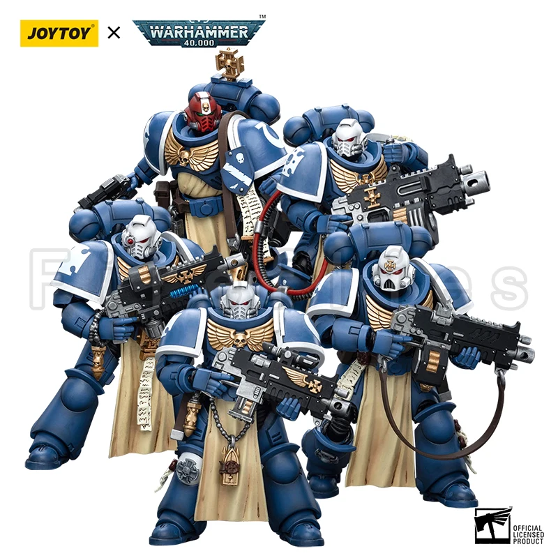 1/18 JOYTOY Action Figure 40K Ultramarines Sternguard Veteran Anime Model Toy