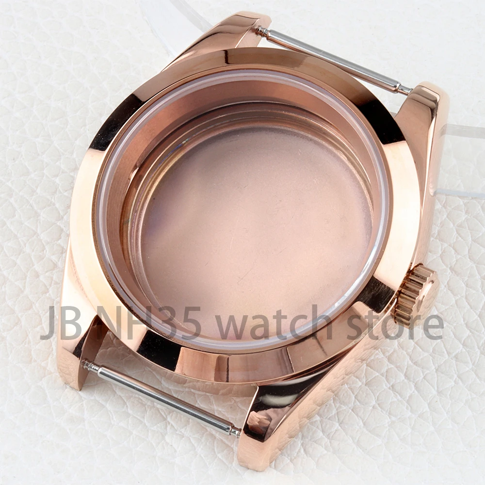 NH35 Watch Case 36mm/39mm Sapphire Glass Waterproof for Datejust NH35 NH36 Movement Solid 316L Stainless Steel 28.5mm Dial