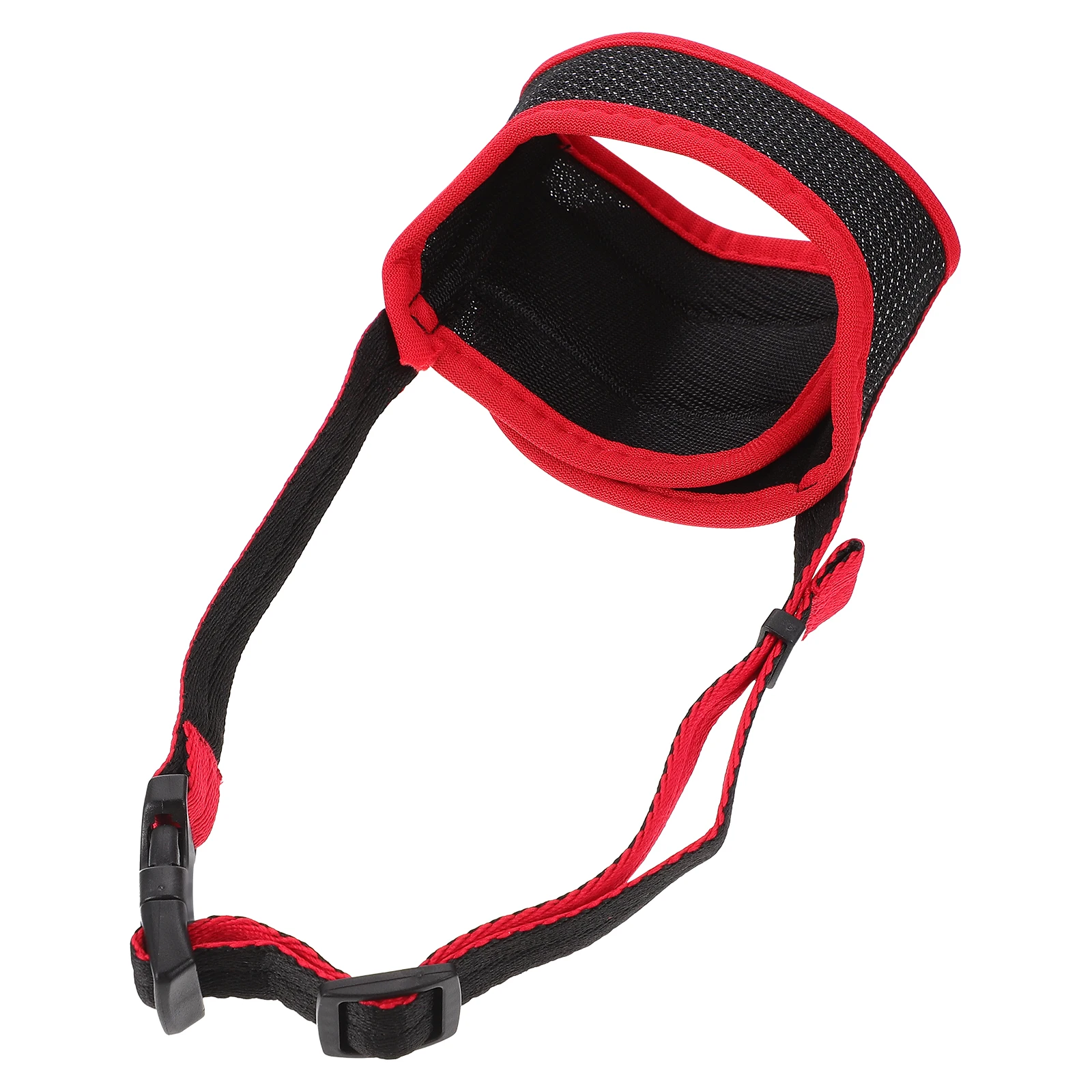

Nylon Dog Muzzle Anti bite Adjustable Strap Pet Safety Mouth Cover Lightweight Portable Fits All Sizes Stable Adhesion