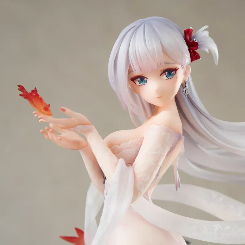 25cm 아즈르 레인 애니메이션 피규어 쇼카쿠 스태틱 PVC 소재 수집품 소년용 데스크탑 장식 아름다운 소녀 모델
