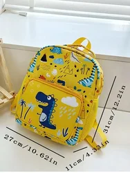 Cartoon Pattern Colorful Boys And Girls' Small Backpack Pupil Bags Children Travel Backpack