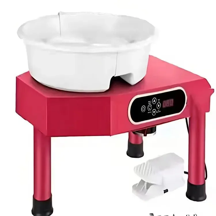 Ceramic drawing machine, continuously variable speed ceramic clay machine