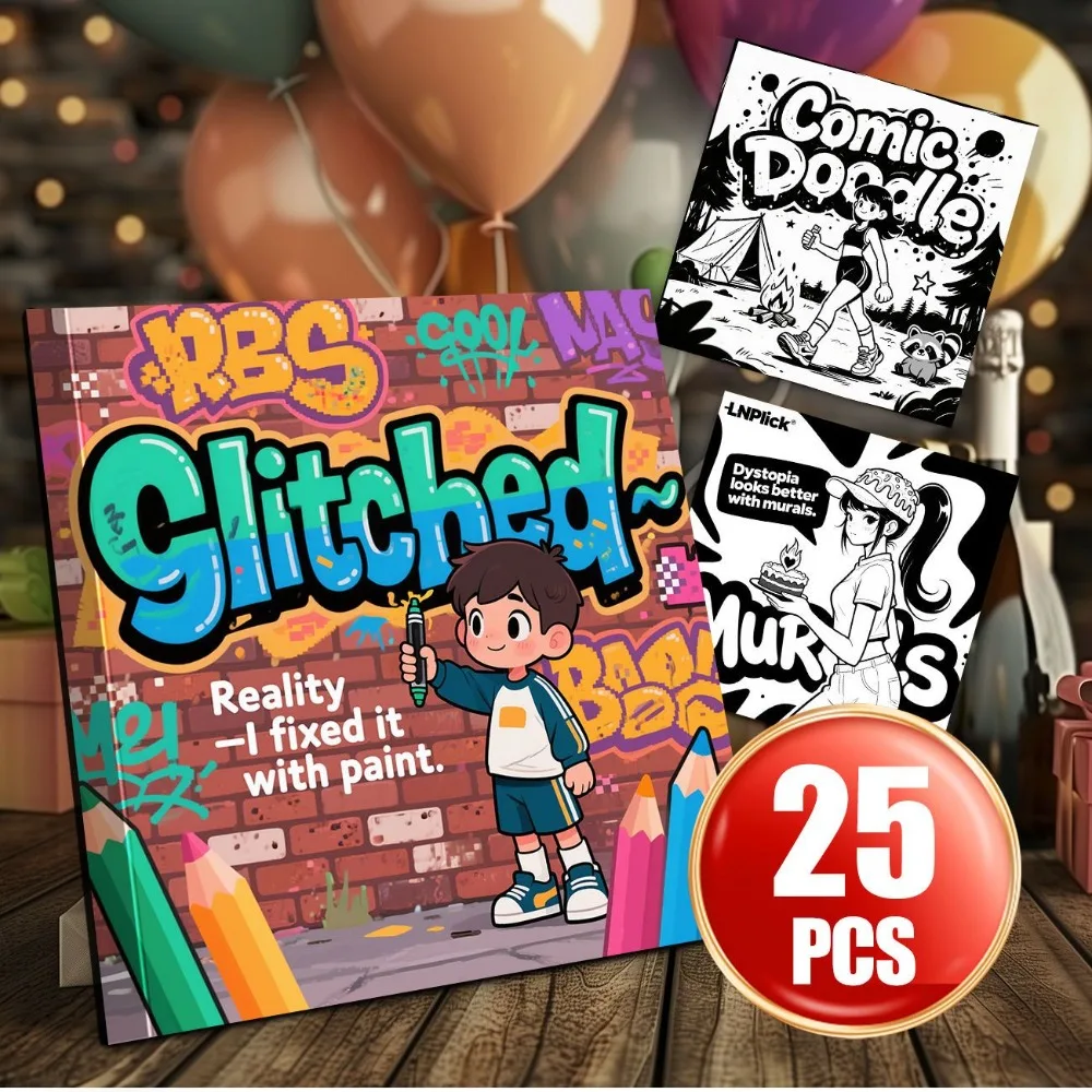 Premium Food Cartoon Simple Line Coloring Book Parent Child Co Reading Early Education Enlightenment Cute Food Posture Scenes