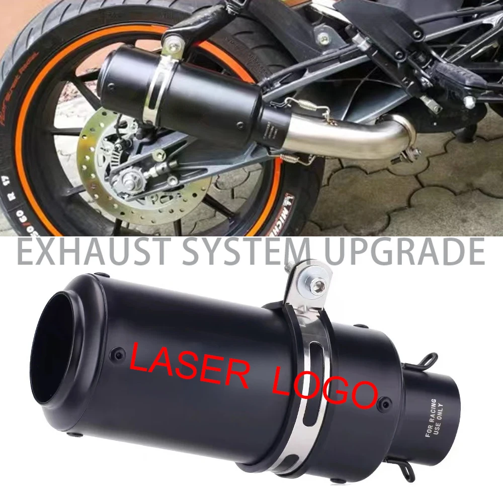 

51mm 60mm Motorcycle Exhaust Pipe GP Project Exhaust Pipe with DB Killer Silencer for Kawasaki Z900 Z800 Er6n Sv650 R1 R3 MT03