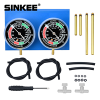 2 Carburetor Carb Vacuum Gauge Synchronizer Synch Guage Set Cylinder Synchronisation Balancing Motorcycle SK1868